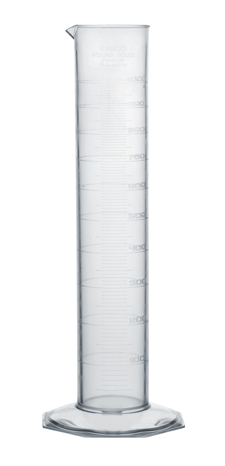 Measuring Cylinder, 1000ml – Class A – TPX – Eisco Labs