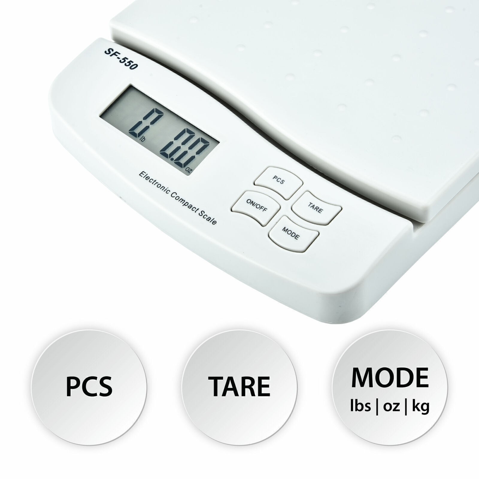 66LB x 0.1OZ Digital Postal Shipping Scale Weight Postage Kitchen SF-550 30 KG