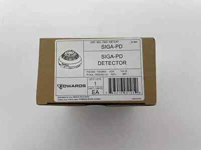 EDWARDS EST SIGA-PD INTELLIGENT PHOTOELECTRIC SMOKE DETECTOR NEW FREE SHIPPING