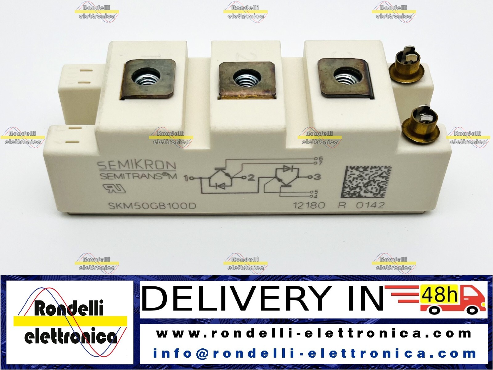 SKM50GB100D (DHL EXPRESS 1-3 DAY DELIVERY in USA)