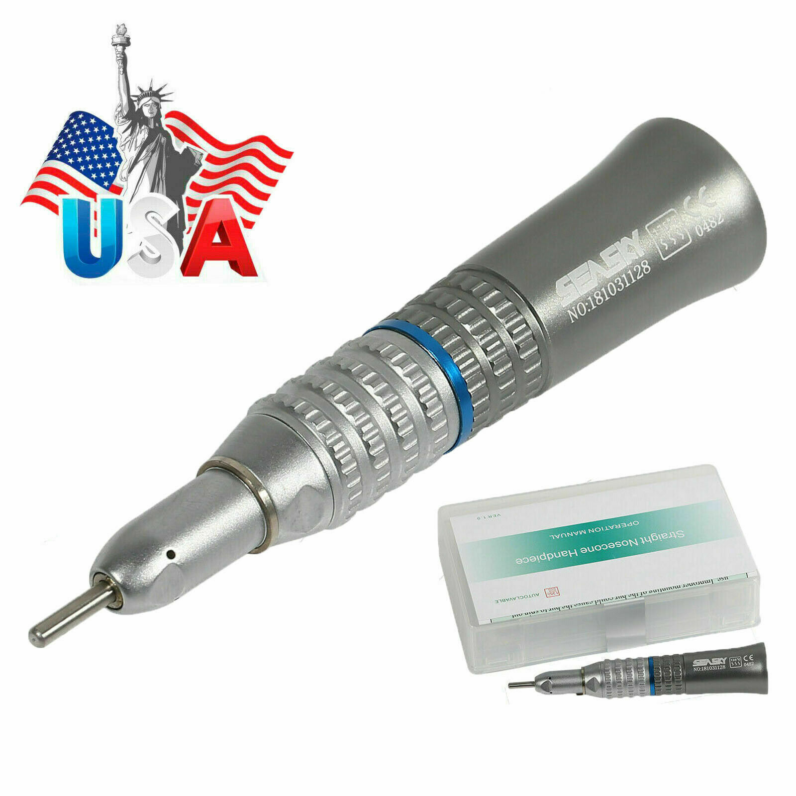 NSK Style Straight handpiece nose cone Low Speed Handpiece SKYSEA