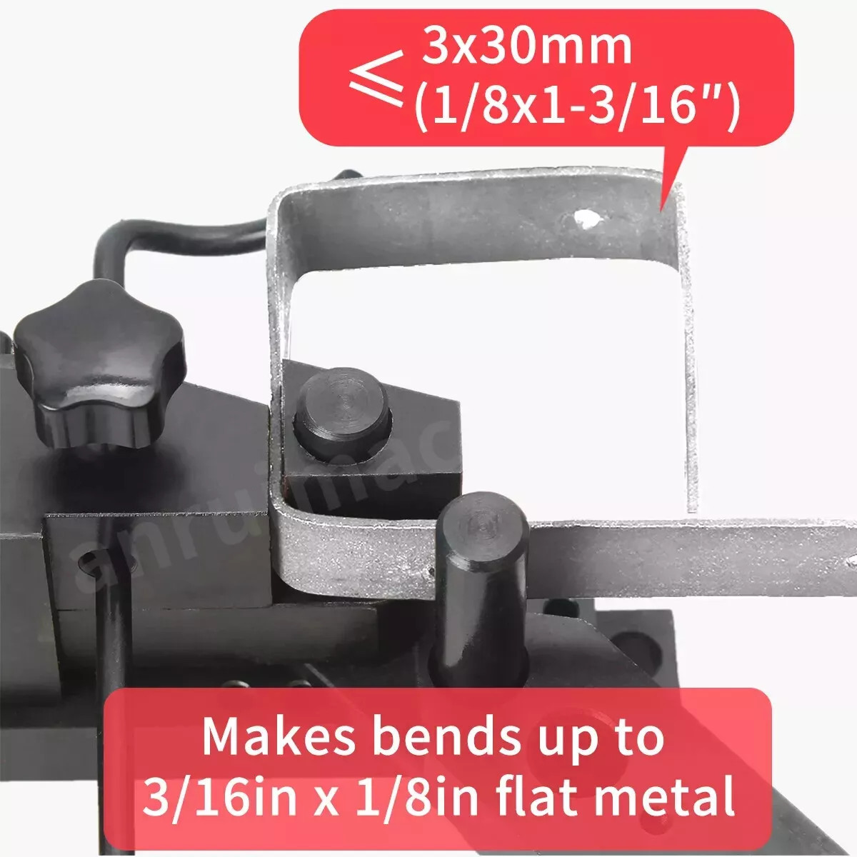 Mini Universal Bender Wire Flat Metal Manual Bending Machine 6th Generation