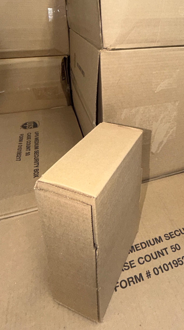 50 Pieces 9″ x 6″ x 3″ Corrugated Mailer Shipping Boxes – * LOCAL PICK UP ONLY *