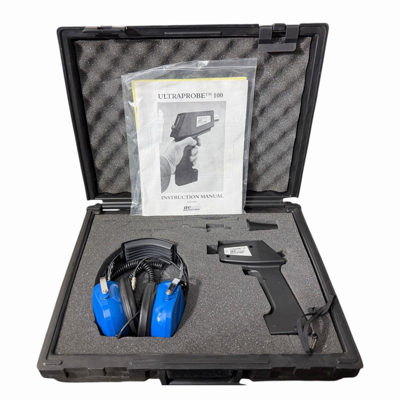 UE Systems Ultraprobe 100 Ultrasonic Leak Detector Kit TESTED