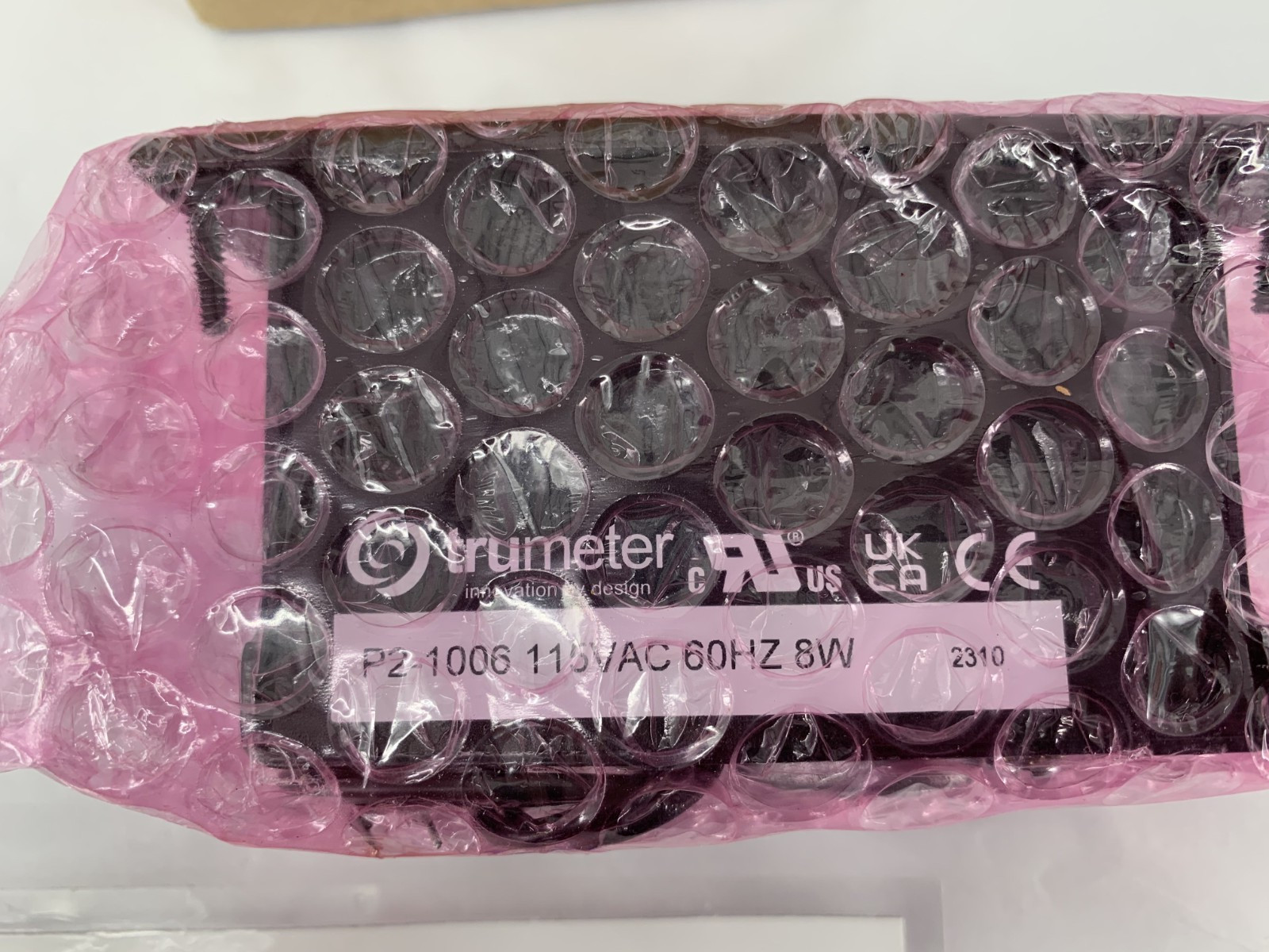 Trumeter P2-1006 6-Digit Electromechanical Totalizing Counter 115VAC 7.8W 60Hz