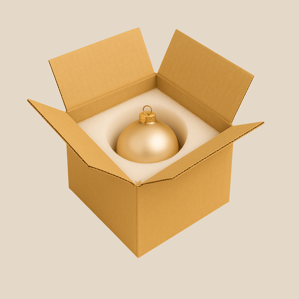 50 Pack 5x5x5 32ECT Corrugated Shipping Boxes| Cardboard Mailing Packing Cartons
