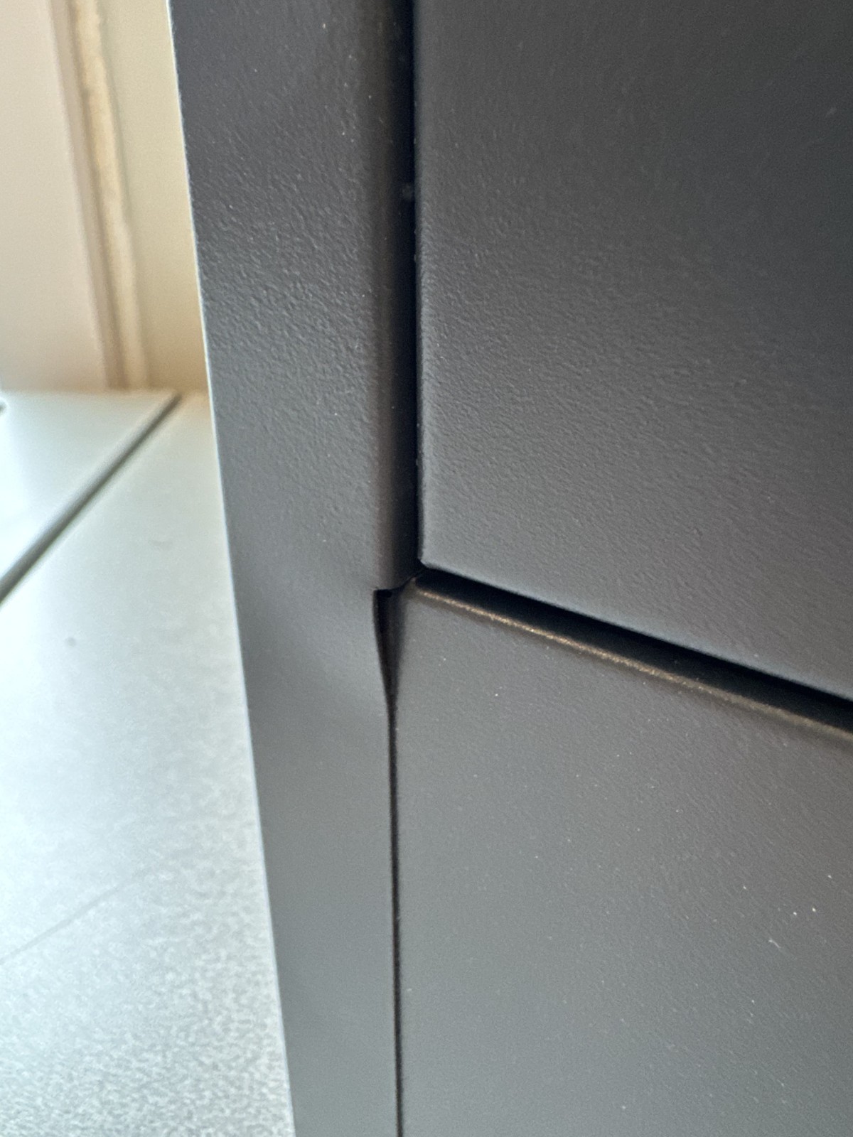 NEW! Bisley 3-Drawer Flush Front File Cabinet – Anthracite **REDUCED PRICE**
