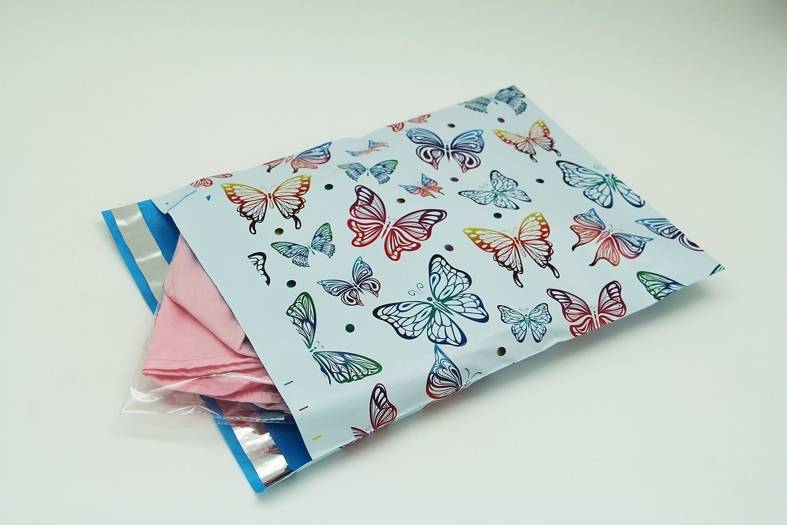 100 6×9 Butterfly Designer Poly Mailers Envelopes Boutique Custom Bags