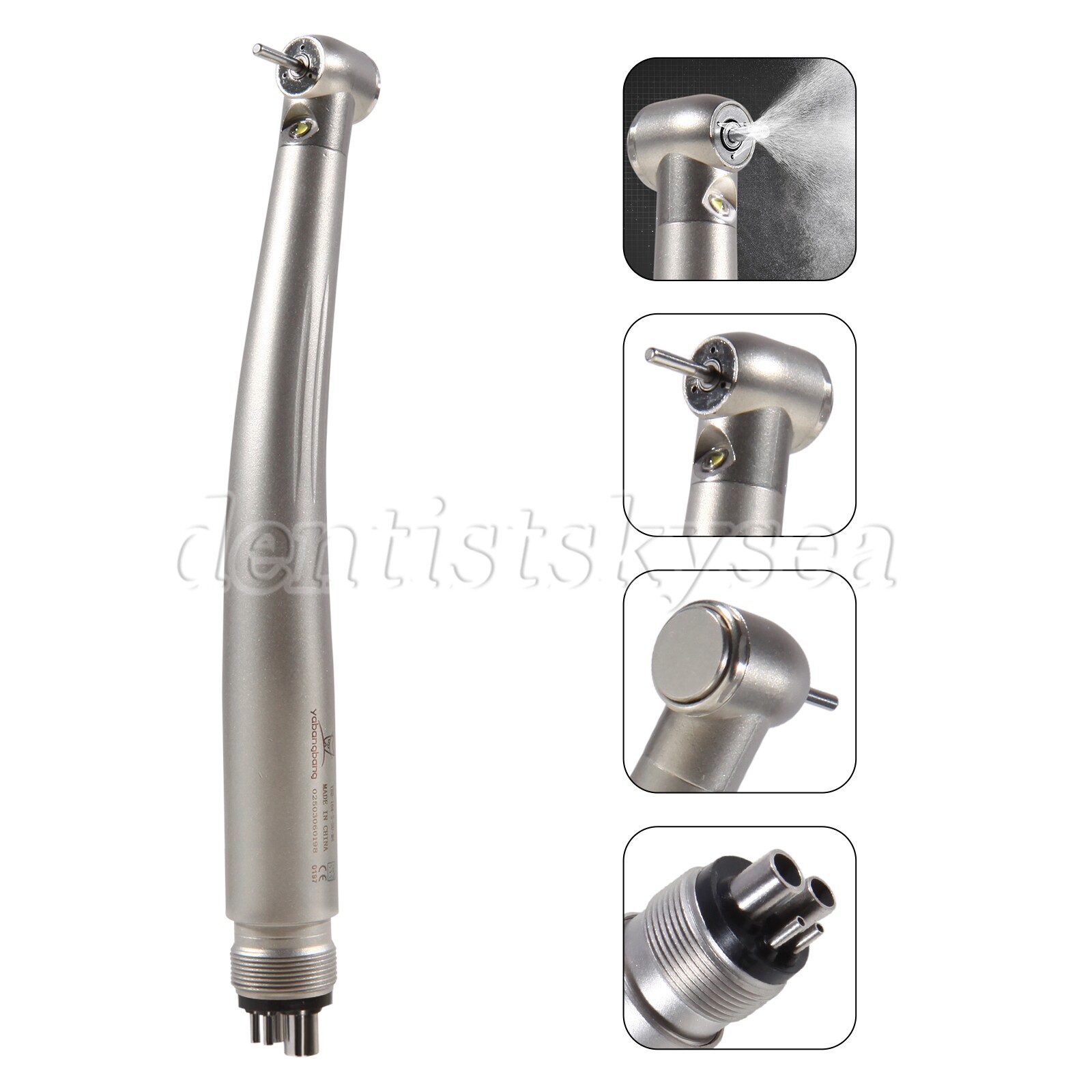 Dental High Speed Handpiece / LED Fiber Optic Fit NSK 2/4H Standard Head Y1BA4 Y