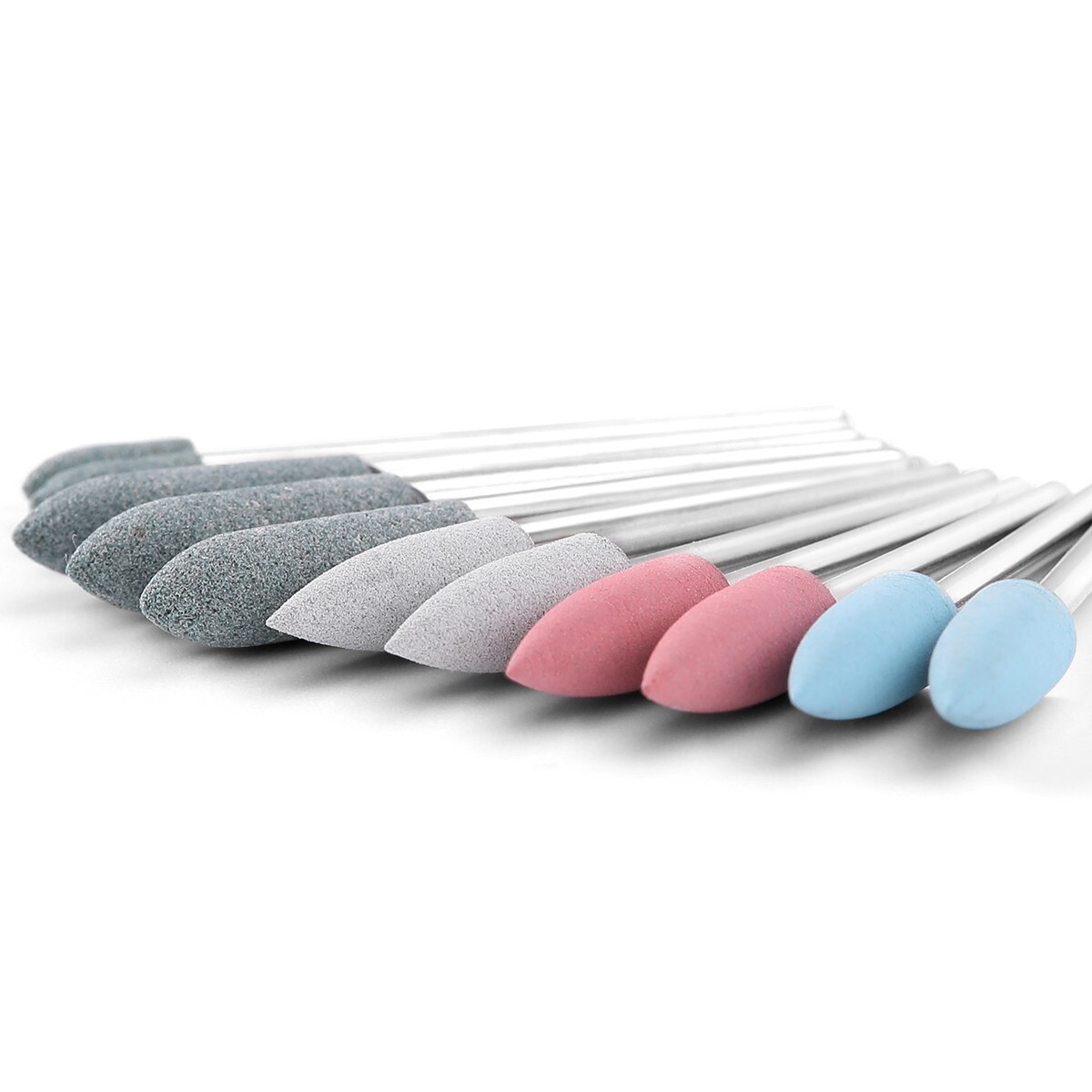 35Pcs Dental Lab Diamond Burs Polishing Kit HP 2.35mm Use for Ceramics Porcelain