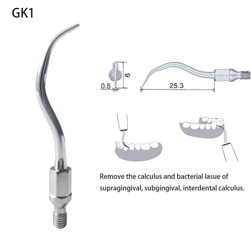 Dental Ultrasonic Scaler Scaling Endo Perio Tips for KAVO GK1 GK2 GK4
