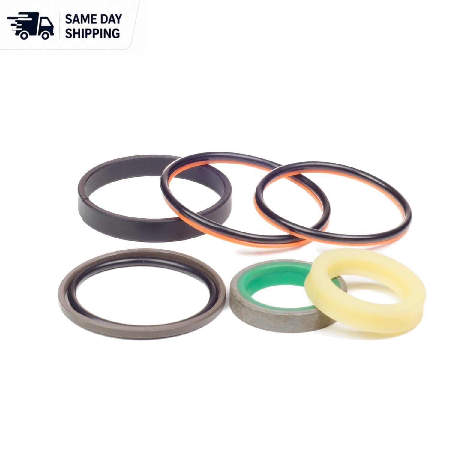 1.25″ Rod & 2.5″ Bore Hydraulic Seal Kit for Backhoe Loaders & More Equipment