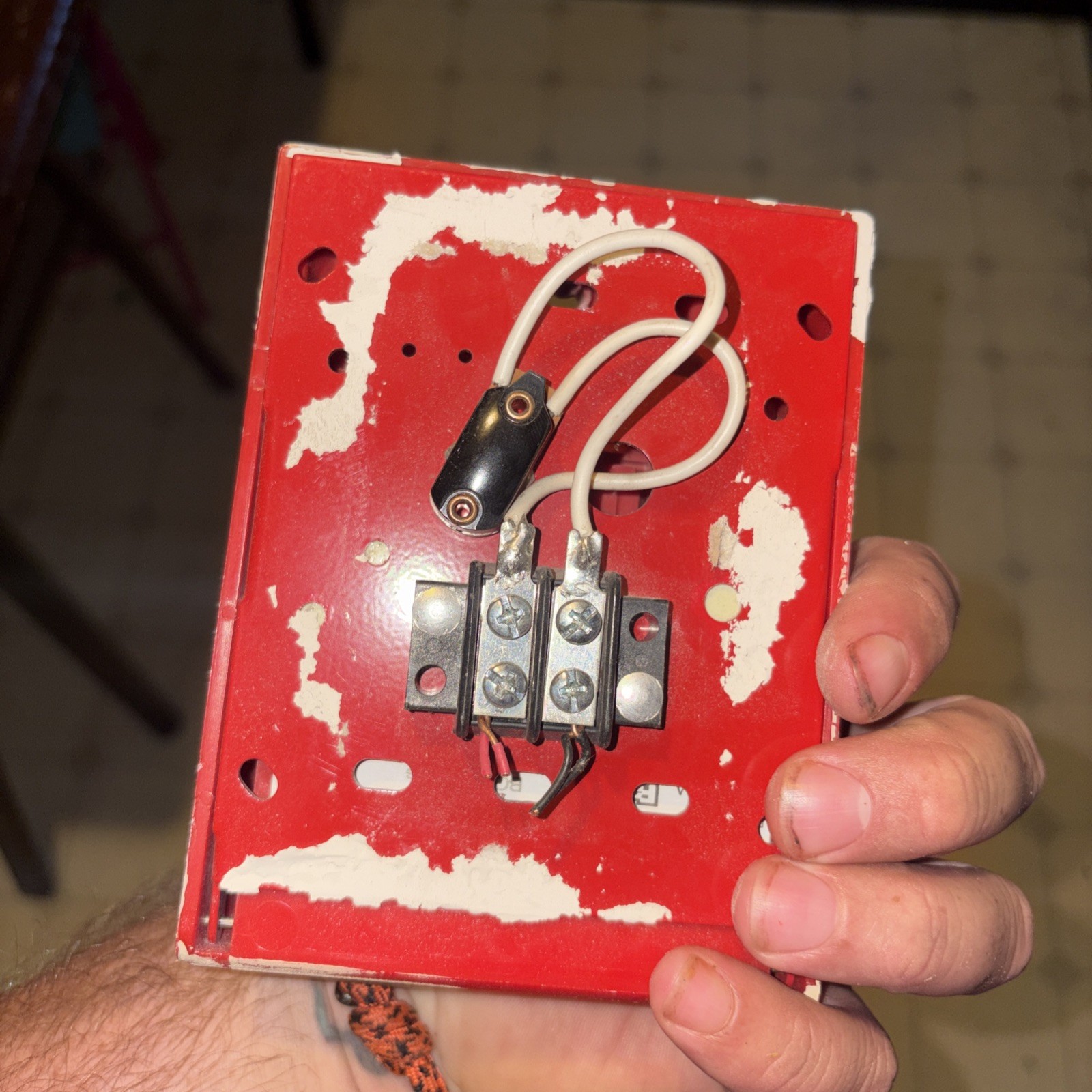 Fire-Lite Bg-10 Rev. F Manual Pull Station Fire Alarm 3 Amps 30 Volts TESTED