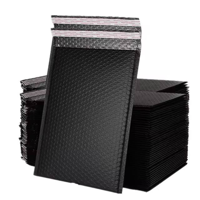 Black Poly Bubble Padded Envelopes Mailers Shipping 6×8 -15x18cm