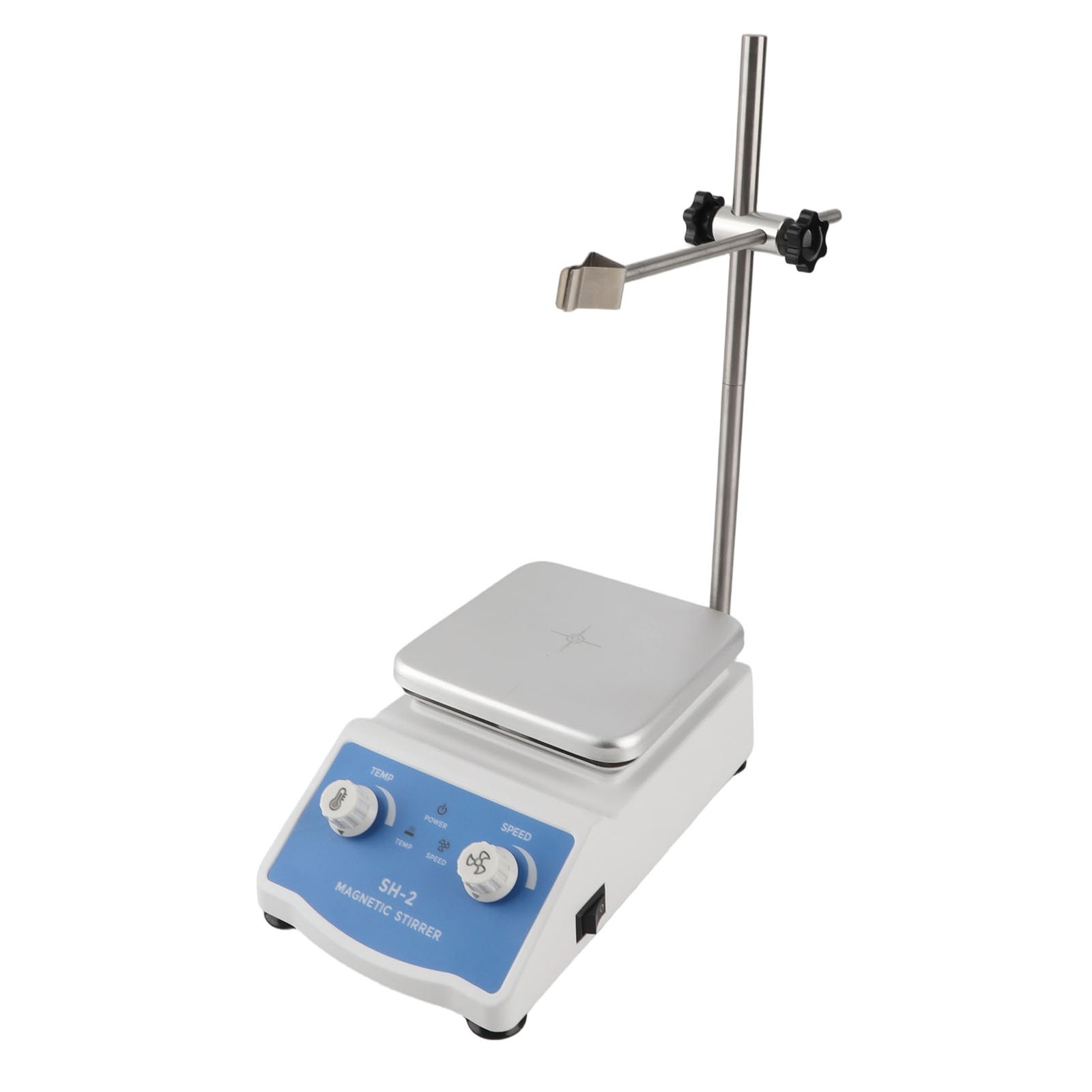 Magnetic Stirrer 2000ml 2600r/min Constant Temperature Heating Plate EU Plug