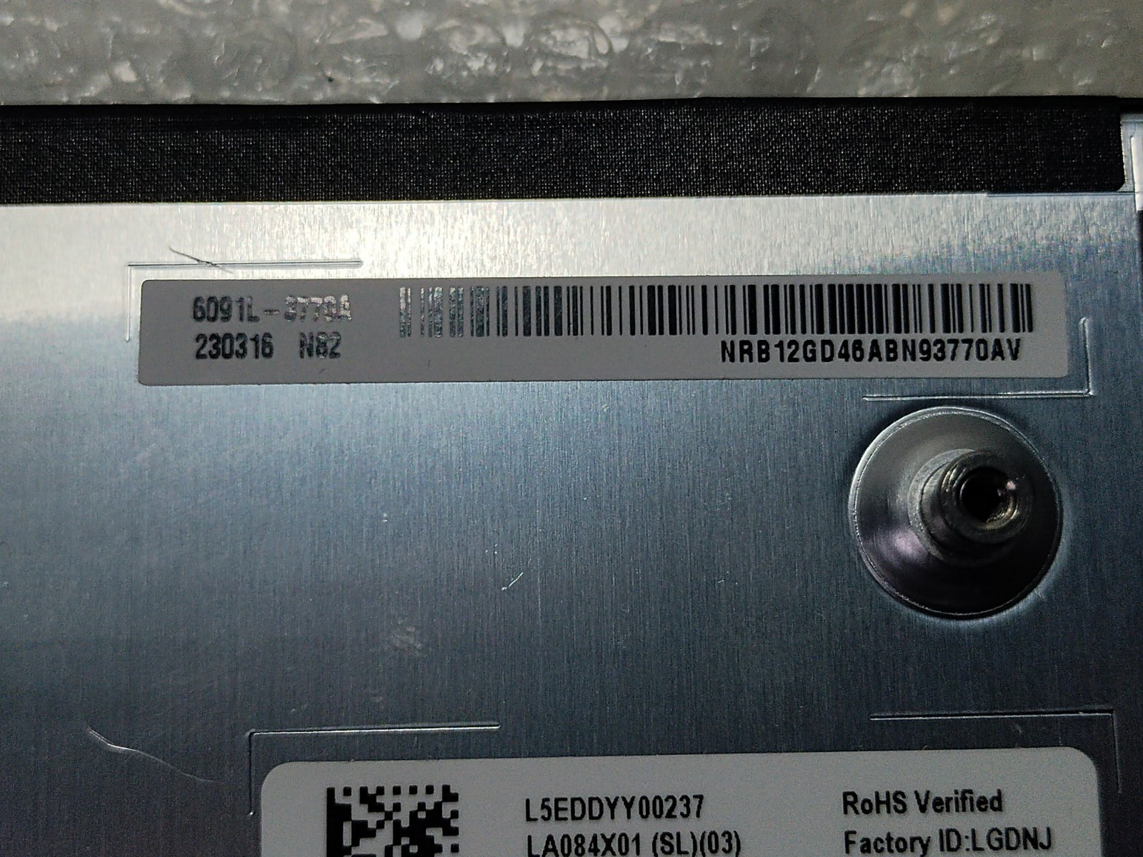LG LA084X01 LA084X01(SL)(01) 8.4″ LCD Touchscreen For 18-22 Jeep Grand Cherokee
