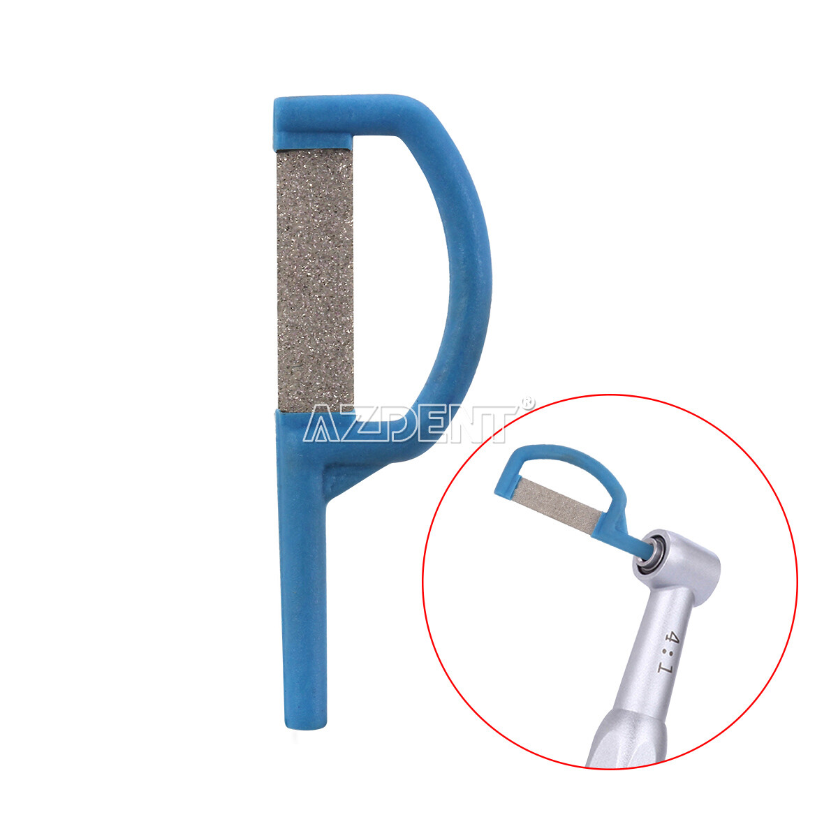 4:1 Enamel Reduction Dental Contra Angle IPR Handpiece Interproximal Strips Kit