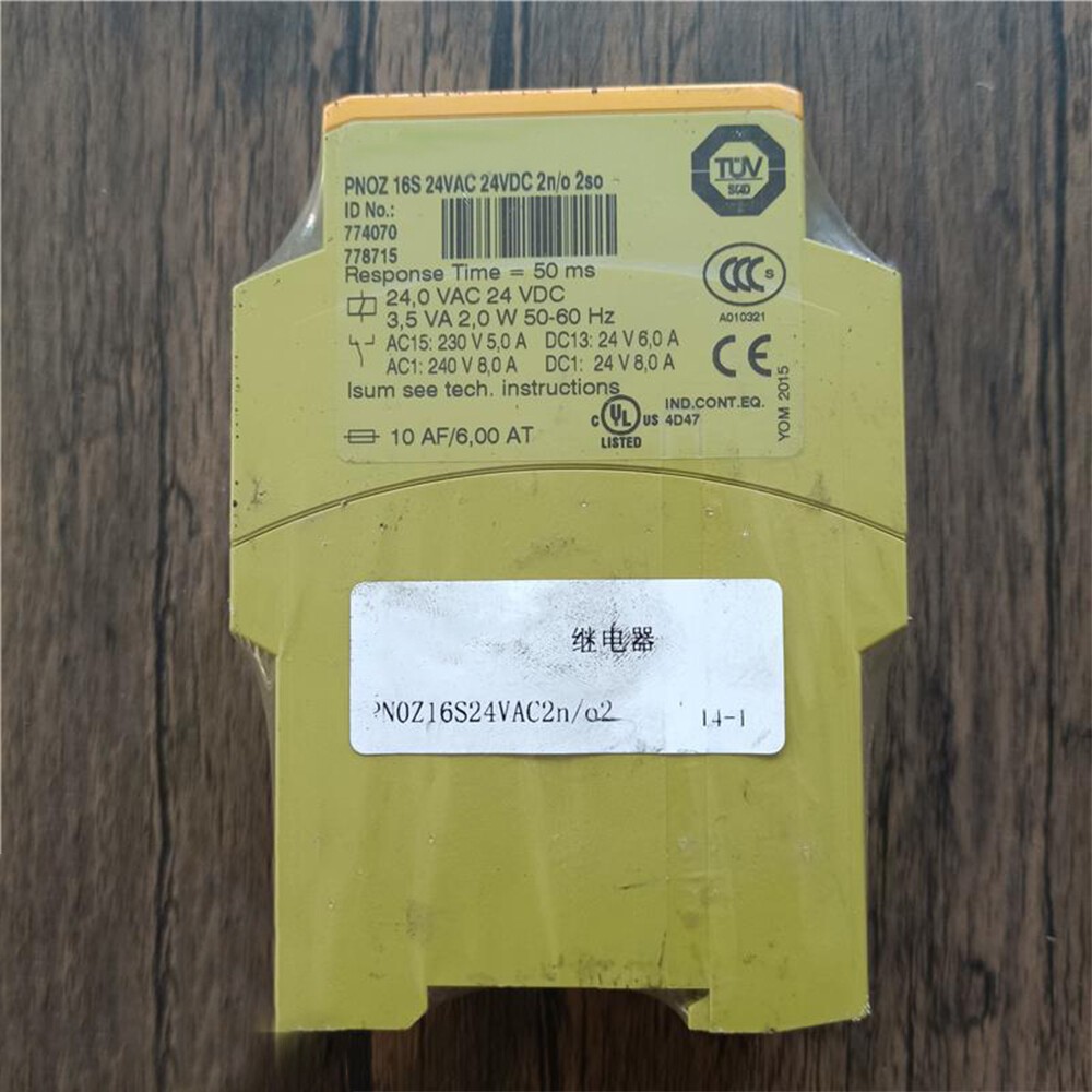 774070 PNOZ 16S 24V Safety Relay Replacement for Pilz
