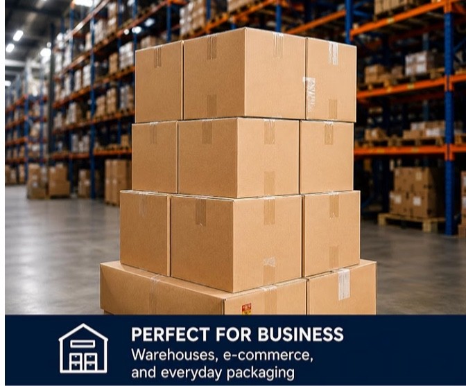 Heavy Duty Clear Packing Tape 20 Pack 1.88” x 120 ft Strong Shipping Box Sealing
