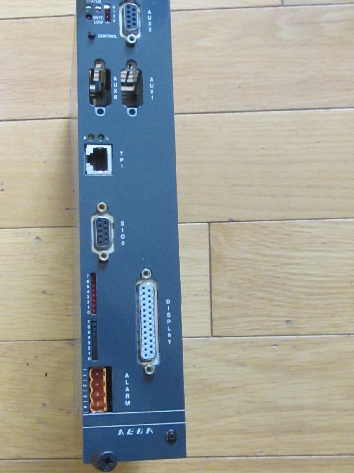 KEBA PLC PROCESSOR CU 212 REV 9! MINT & COOL! READY TO WORK FOR YOU! PERFECT!