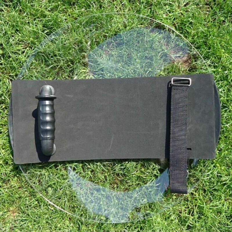 φ21.6″ Round Anti-Riot Shield Police Security Protection CS Campus Training