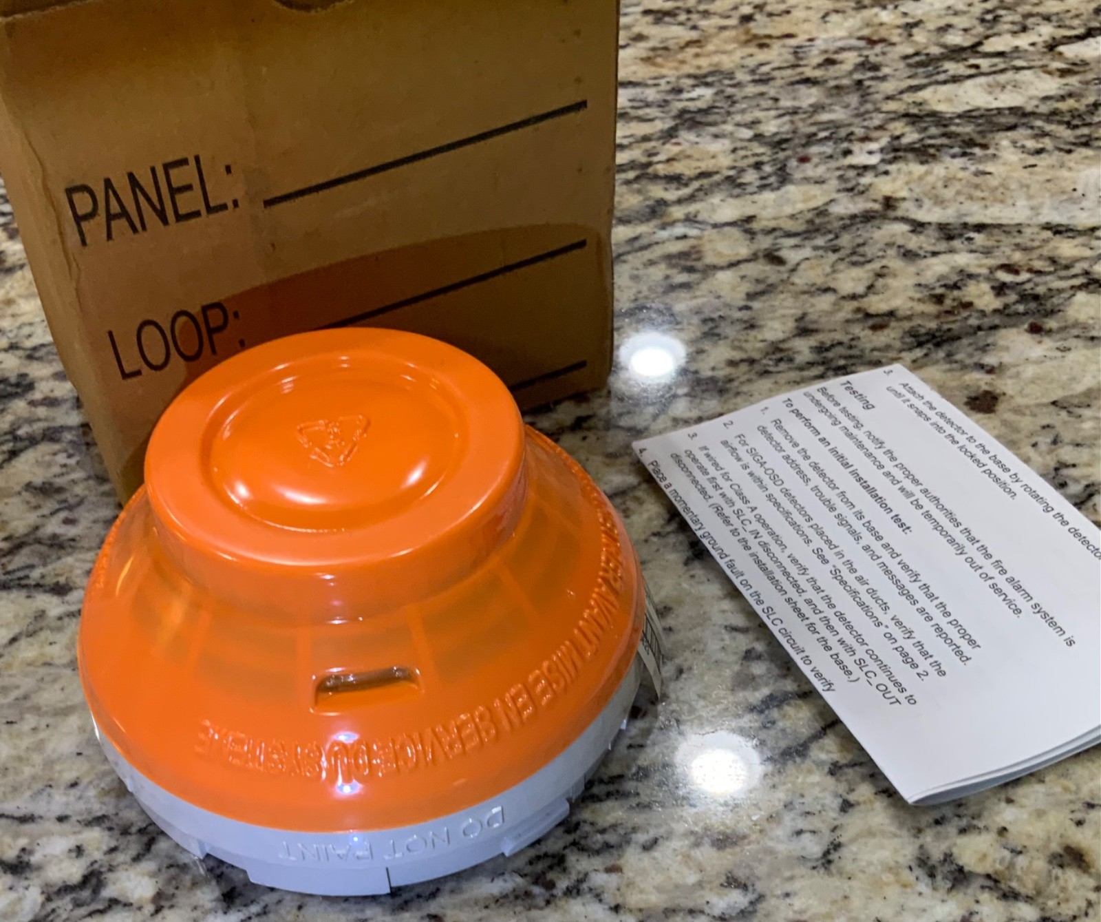 Edwards SIGA-OSD Intelligent Optical Smoke Detector White New in Open Box