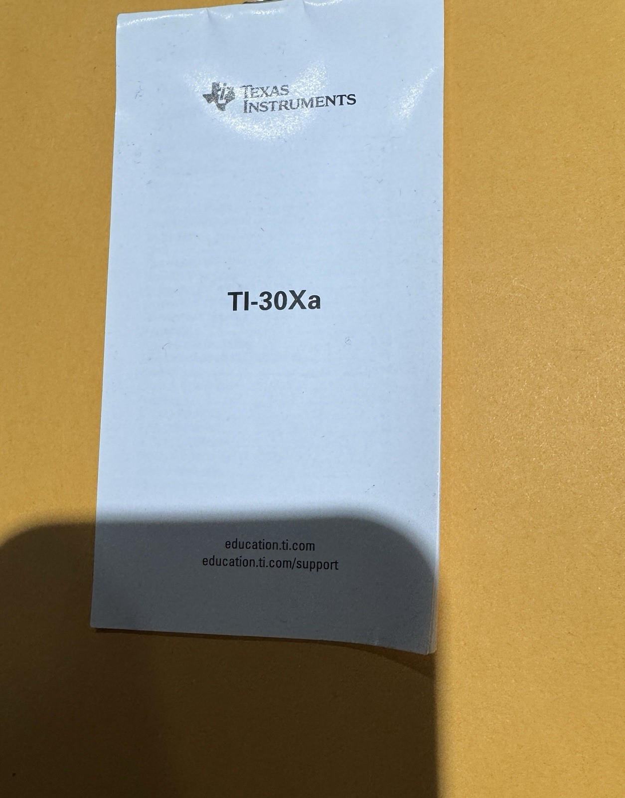 Texas Instruments TI-34 MultiView Scientific Calculator Yellow Tested