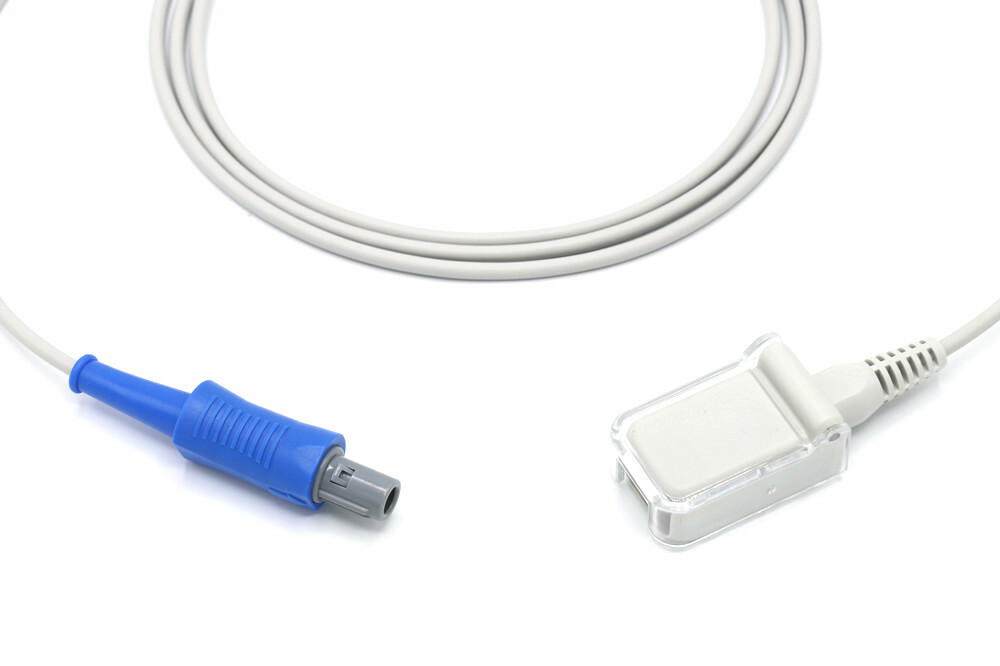 Edan SpO2 Adapter 6 Pin Compatible 40Degree – Same Day Shipping