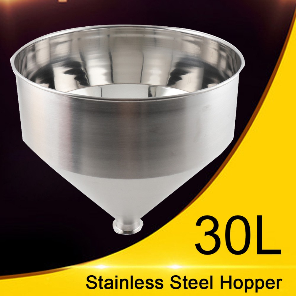 30 Liter Paste Filling Machine Hopper 304 Stainless Steel Liquid Paste Hopper