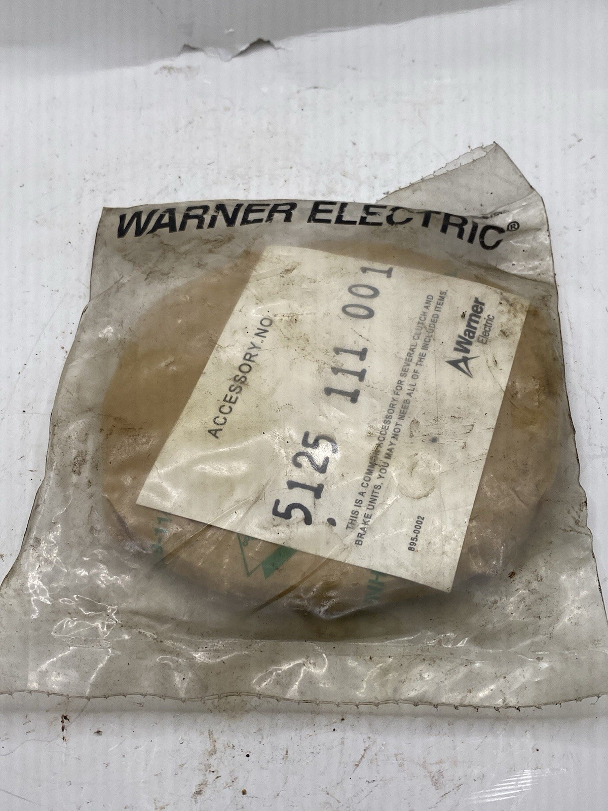 WARNER ELECTRIC 5125-111-001 ARMATURE