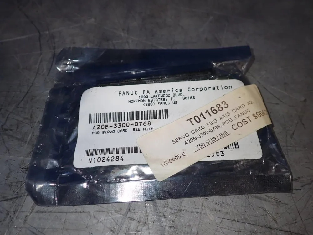 FANUC A20B-3300-0768 SERVO CARD 12250270081