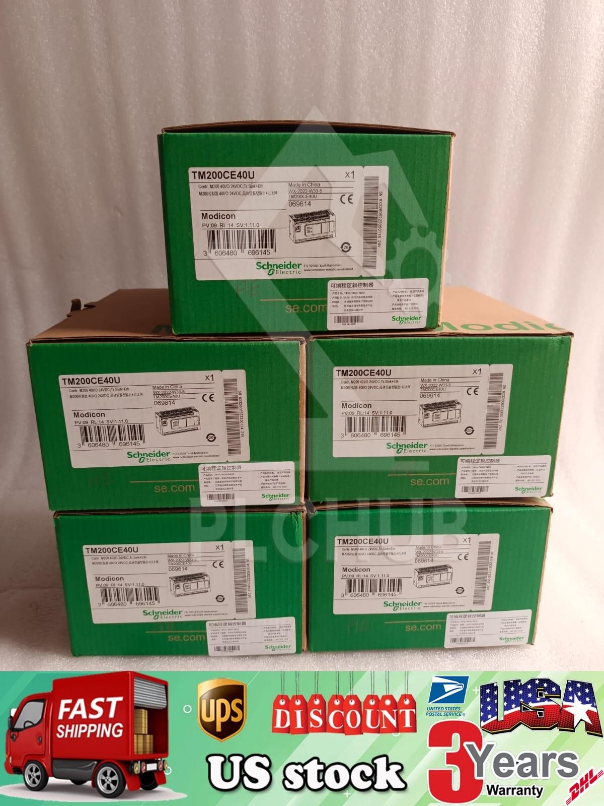TM200CE40U SCHNEIDER TM200CE40U CONTR. M200 40I/O 24VDC,TR.SINK+ETH