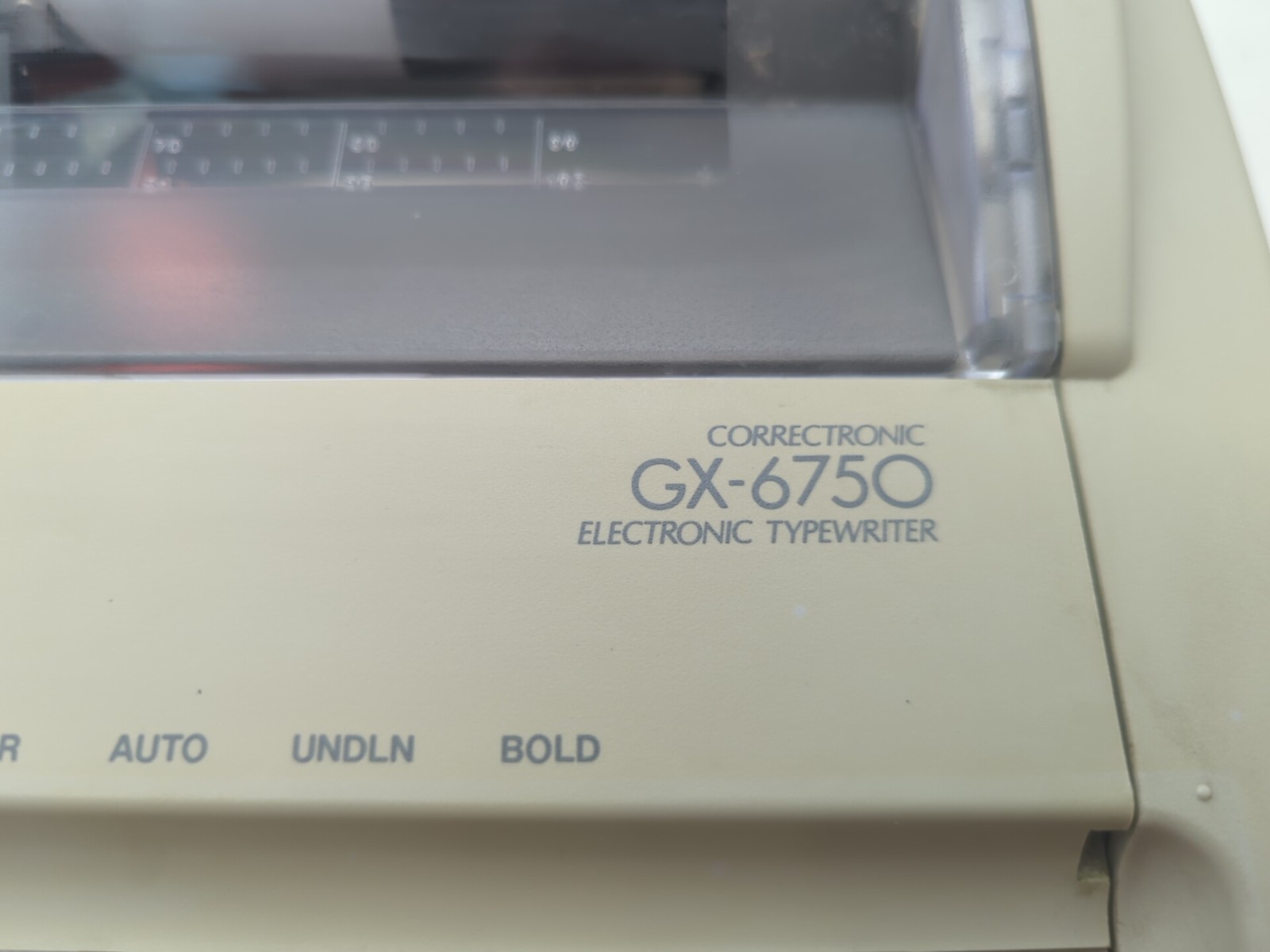 Brother Correctronic GX-6750 Electronic Typewriter With Tested Working