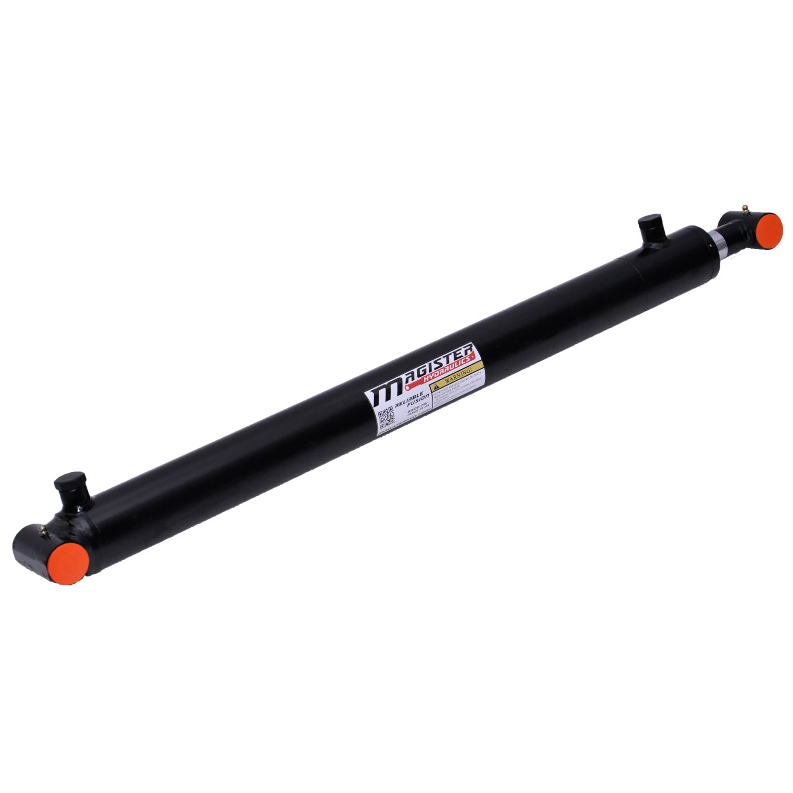 Hydraulic Cylinder Welded Double Acting 2.5″ Bore 26″ Stroke Cross Tube 2.5×26