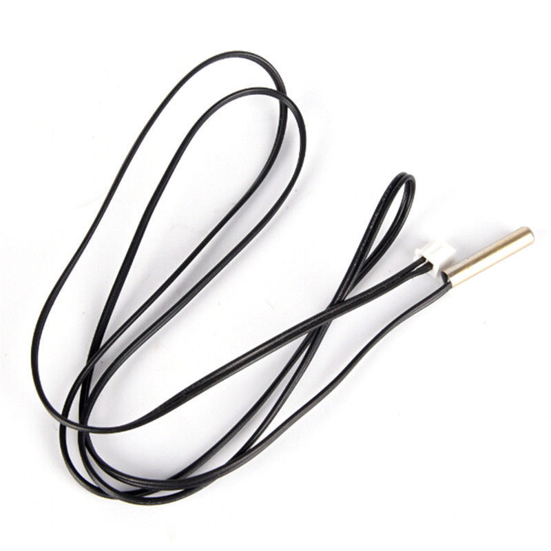 NTC Thermistor Temperature Sensor Probe 10K 1% 3950 Waterproof 1M Length US