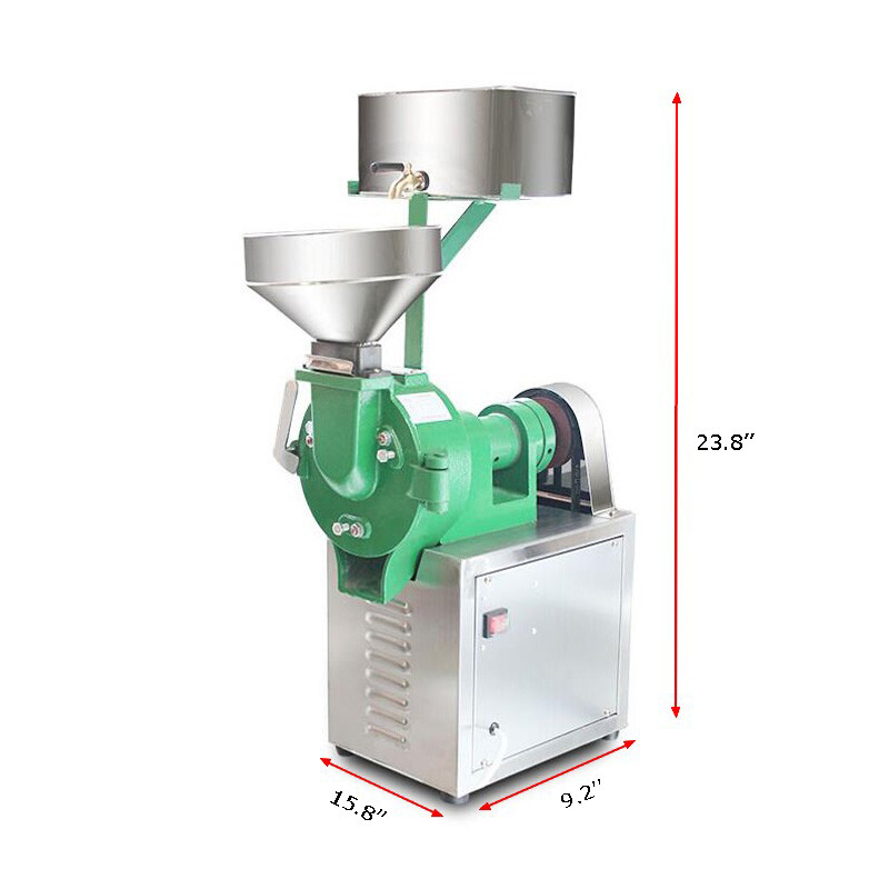 Mult-Role Grain Grinder Soybean & Rice Grinding Mill Machine 110V 1400r/min US