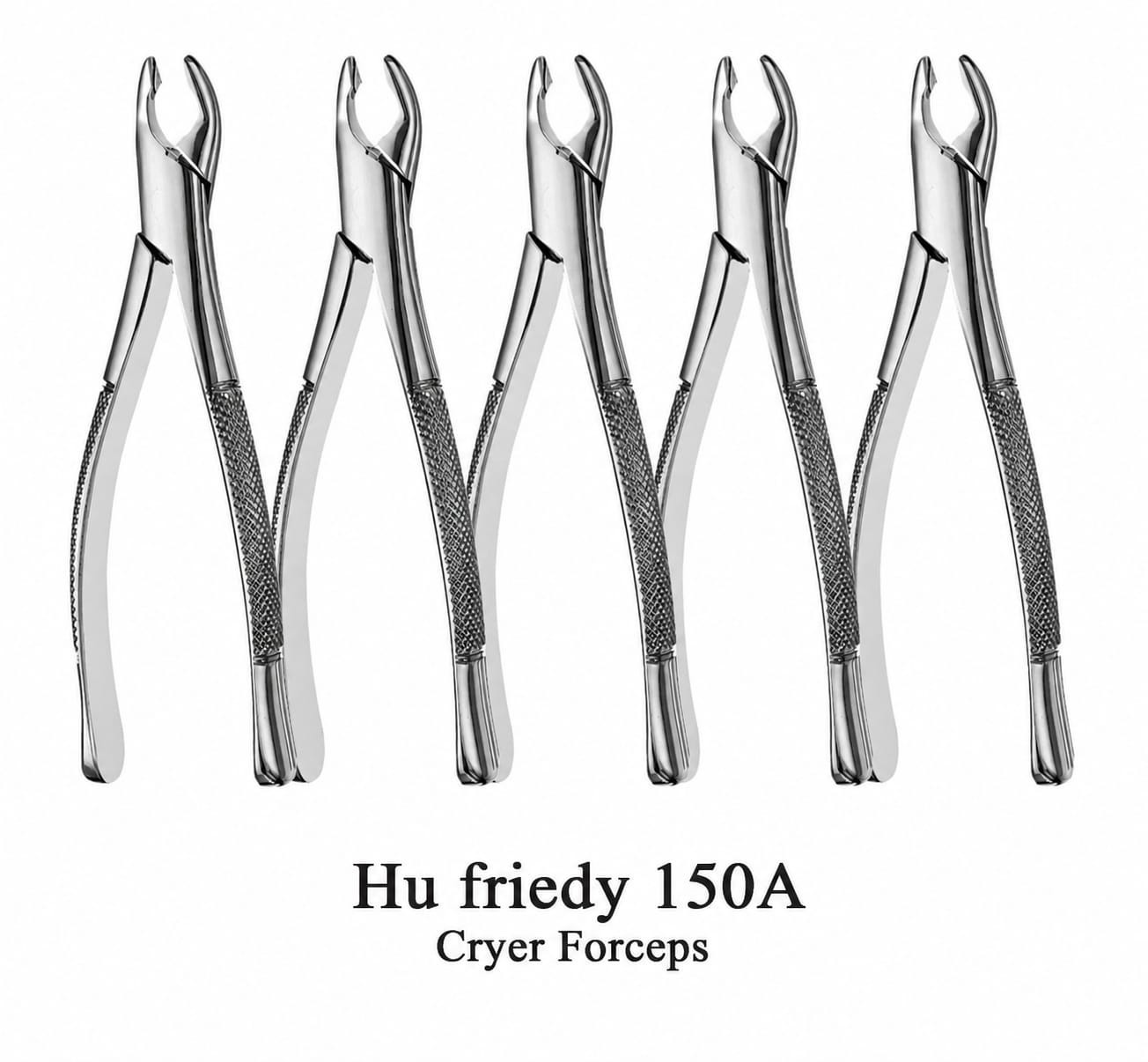 Hu-Friedy 150A Dental Extraction Forceps 5 PCS
