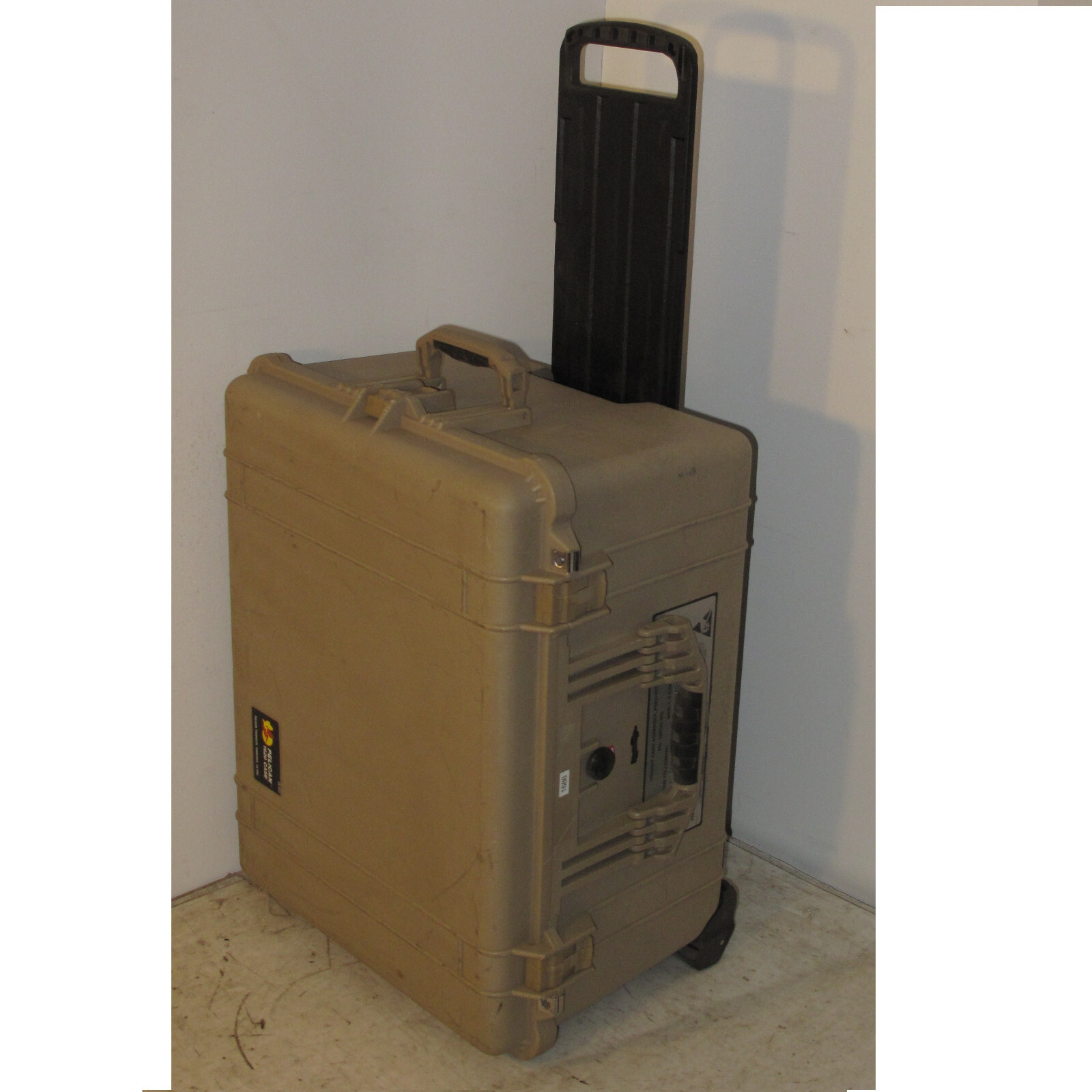 Pelican 1620 Hard Case 25x20x14 OD 21x16x12 ID Tan FDE Transit Shipping Wheels