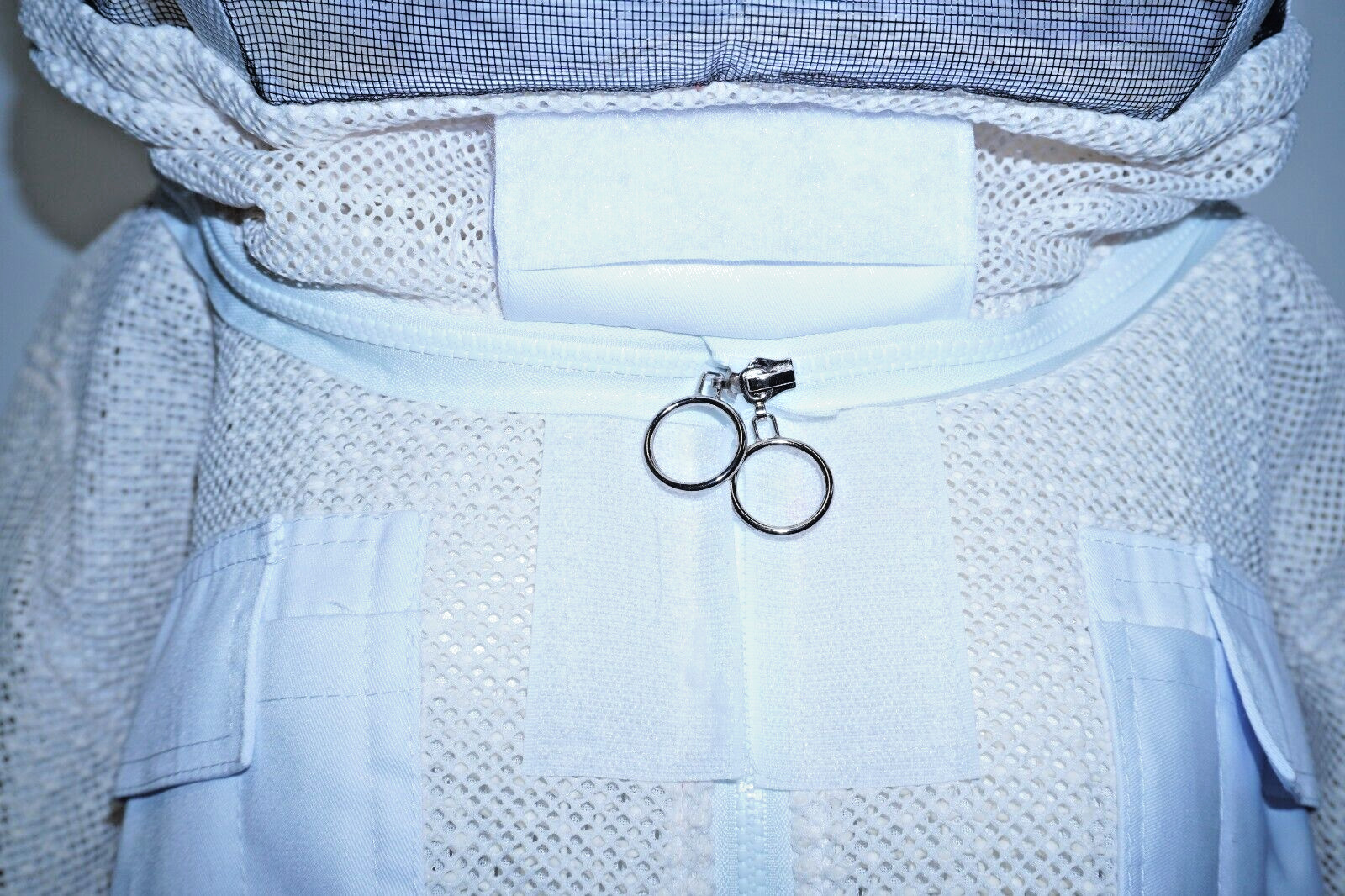BEEKEEPING SUIT , Unisex 3 Layers Ventilated White – MEDIUM SIZE