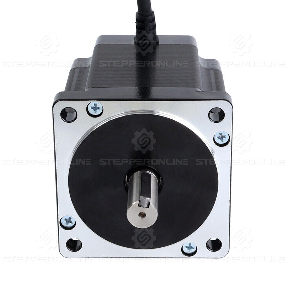 STEPPERONLINE Nema 34 Stepper Motor 1.8deg 1133oz.in 6A 86x98mm Φ14mm CNC