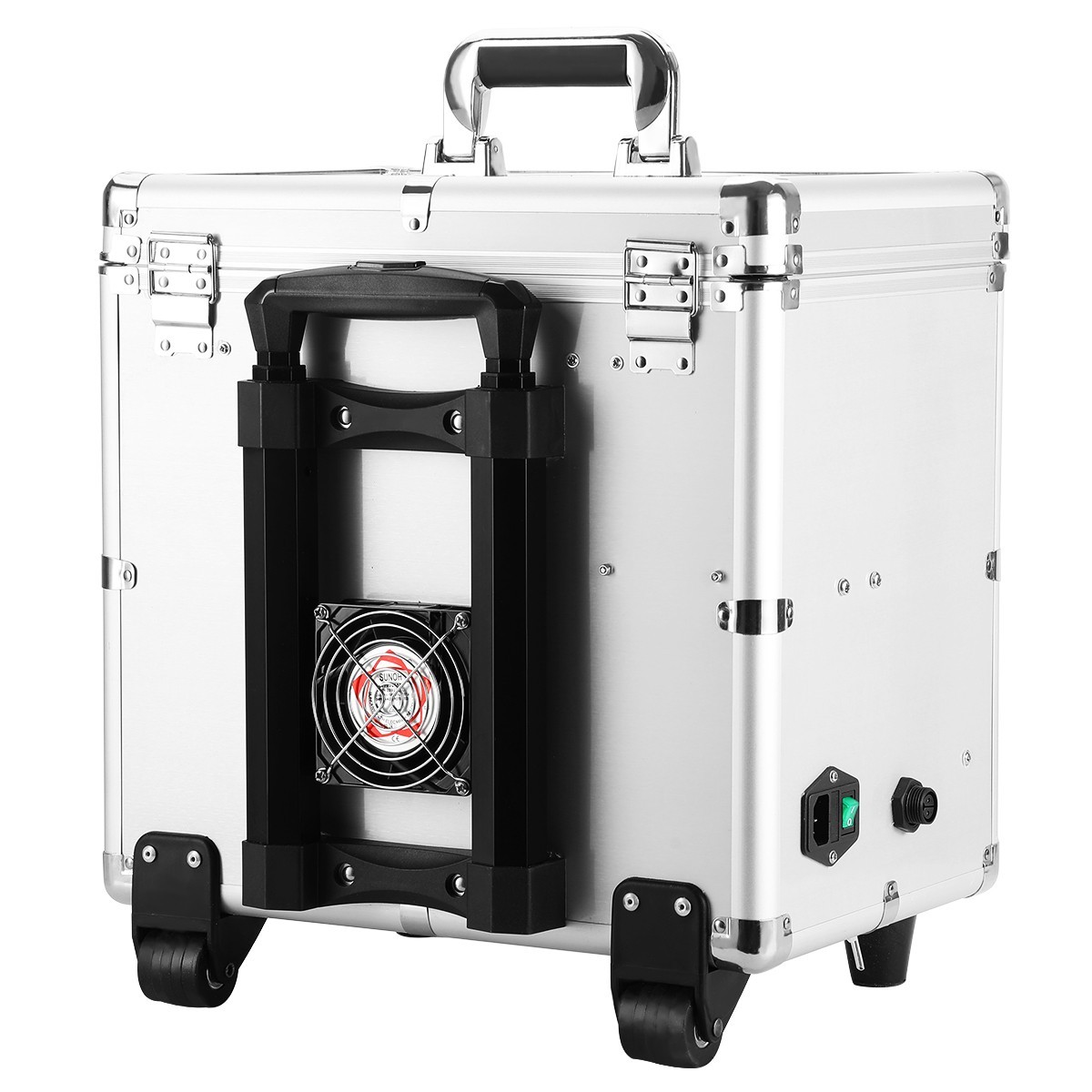 2 Types Dental Portable Mobile Delivery Unit Air Compressor Suction System 4Hole