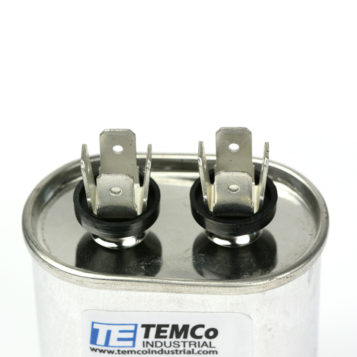 TEMCo 10 uf/MFD 370-440 VAC volts Oval Run Capacitor 50/60 Hz -Lot-2