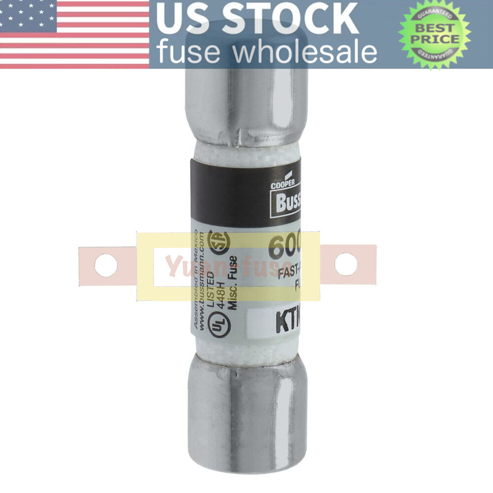 10PCS KTK1 New Bussmann Series KTK-1 1A 600V KTK Fuse Fast Shipment
