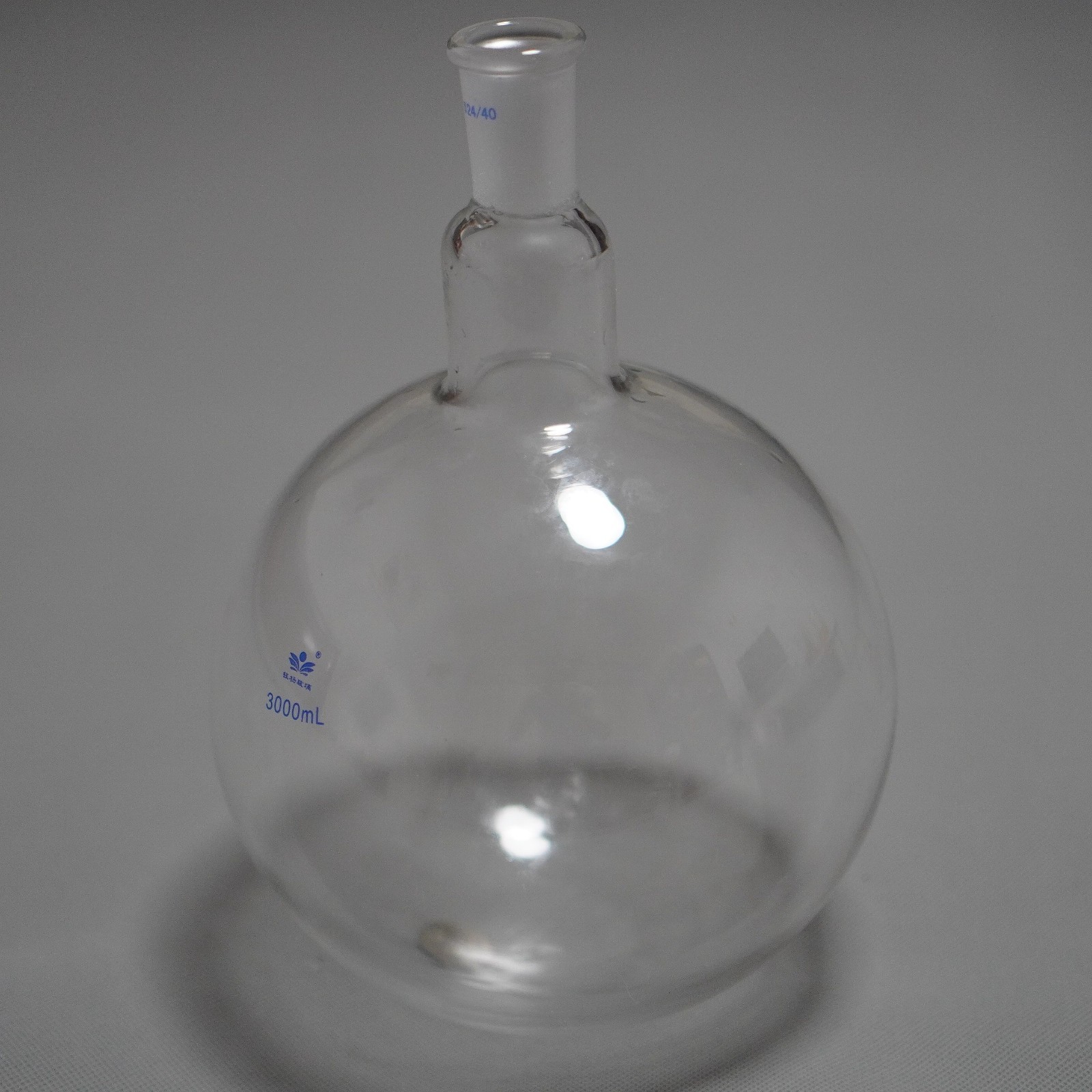 2000 ml, 1000 ml lab glass round bottom flask boiling flask single neck 24/40