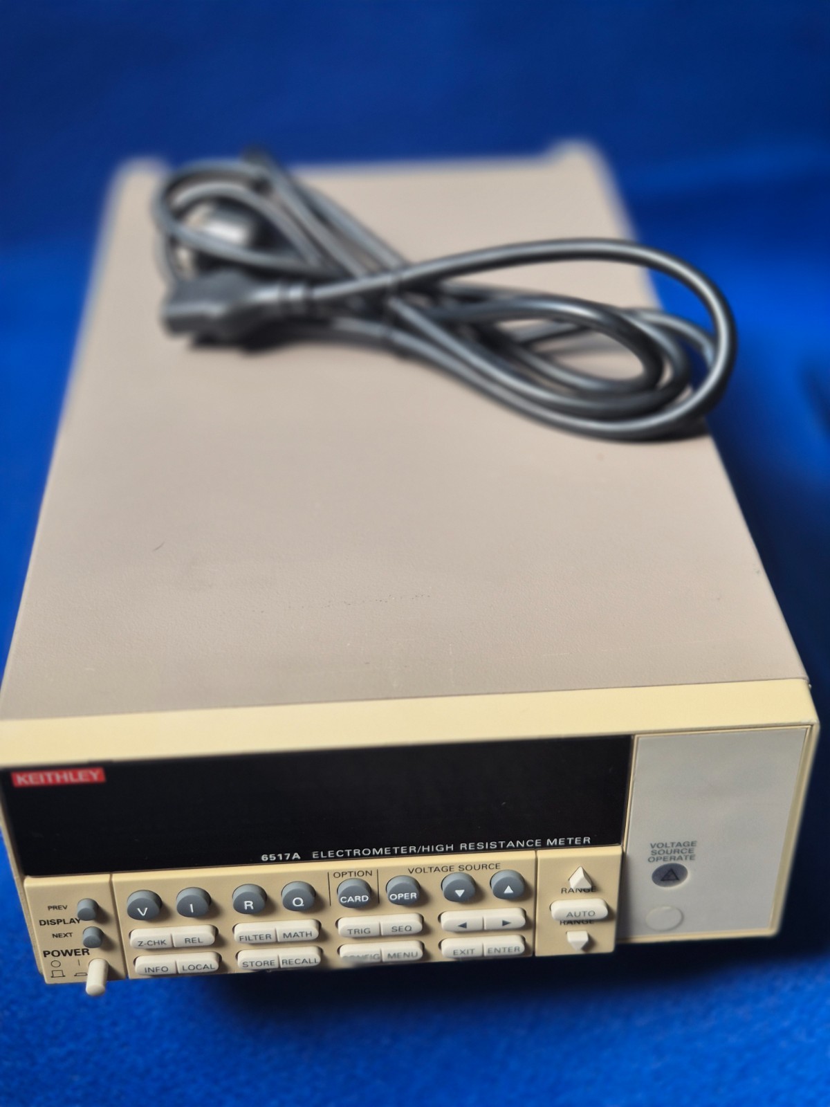 Keithley 6517A Electrometer/ High Resistance Meter w/6522 Scanner Card.