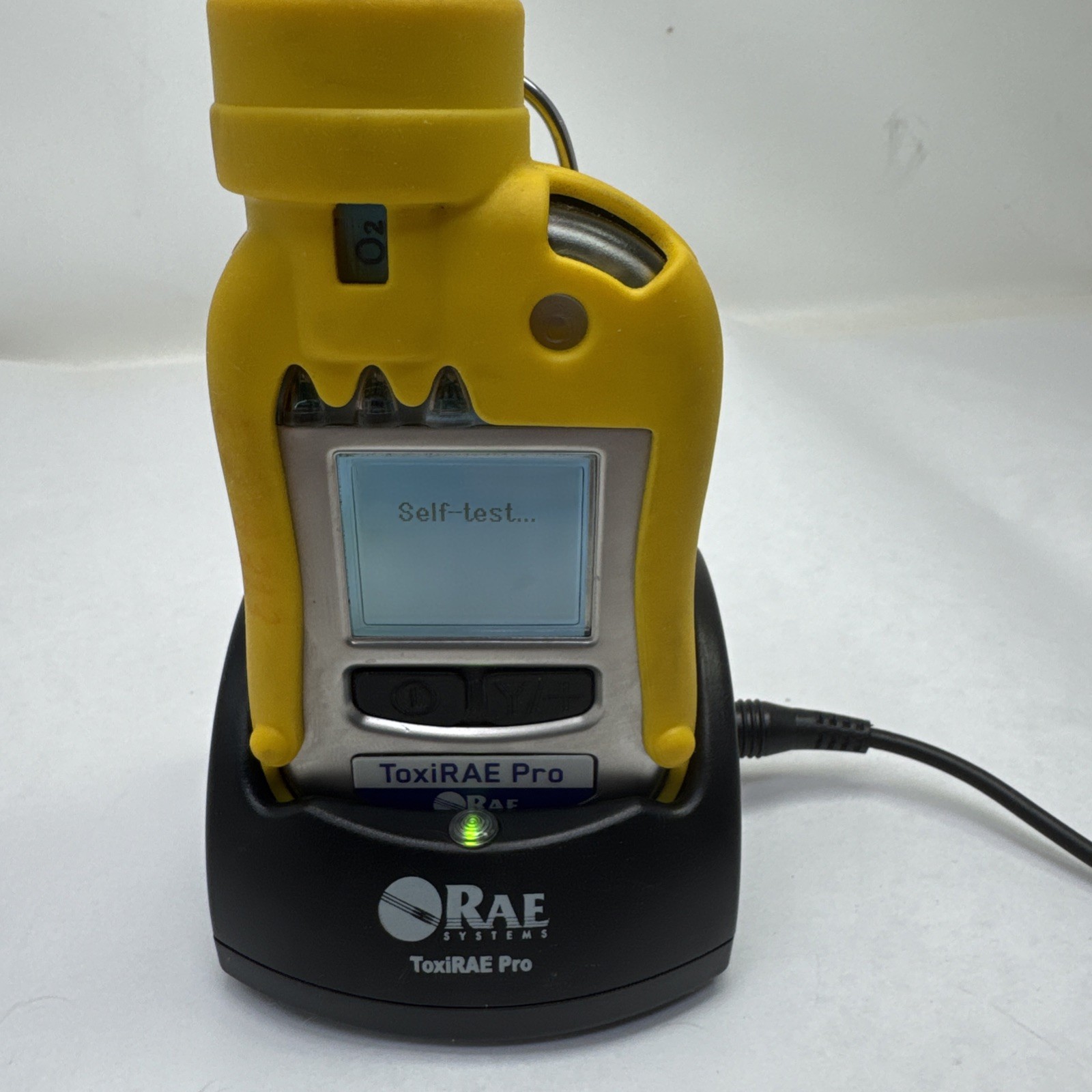 ToxiRAE ProPGM-1860 Toxic Gas Monitor Used PGM-1860 O2 Oxygen, Charger