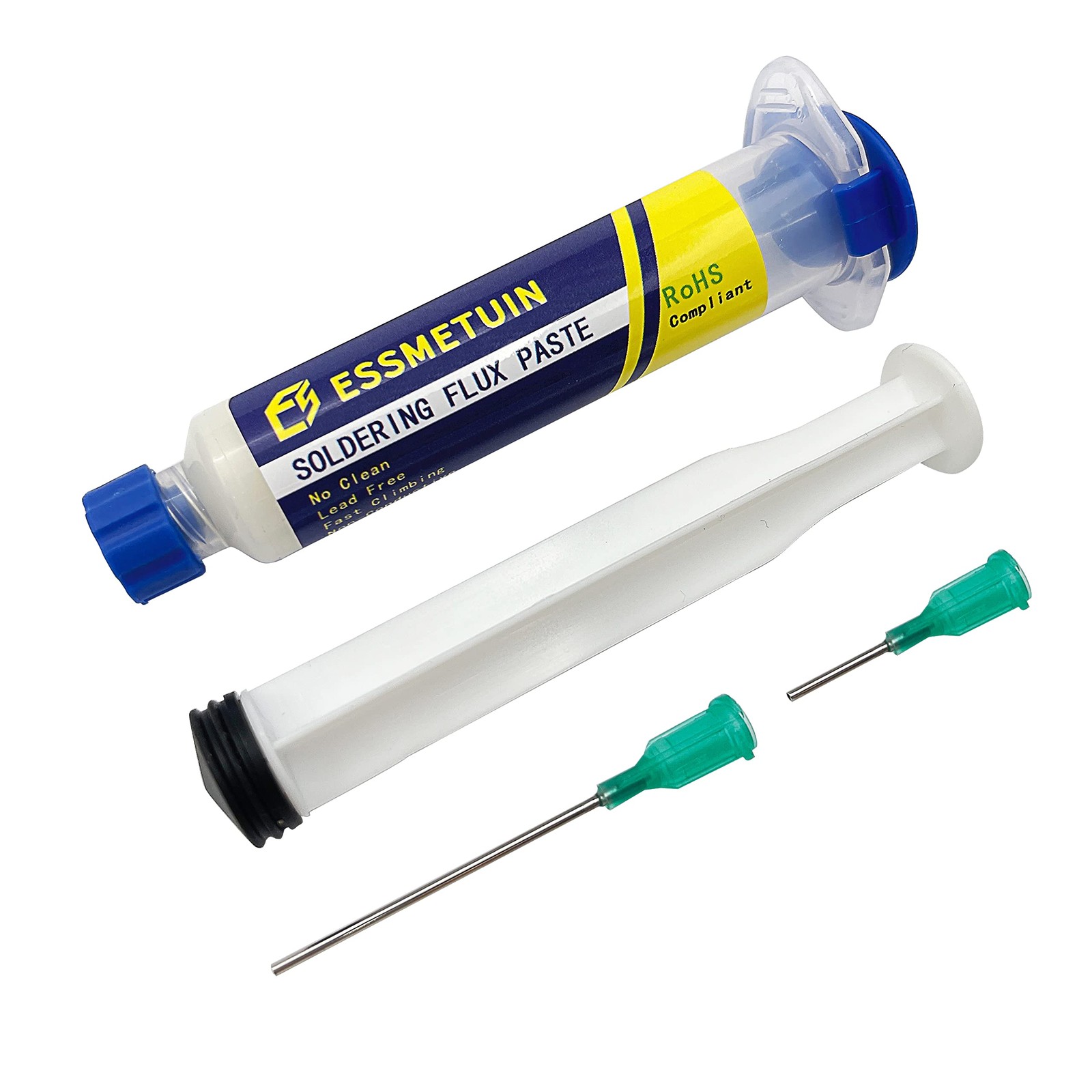 Essmetuin No Clean Soldering Flux Paste, Soldering Flux For Copper Pipe Brazi…
