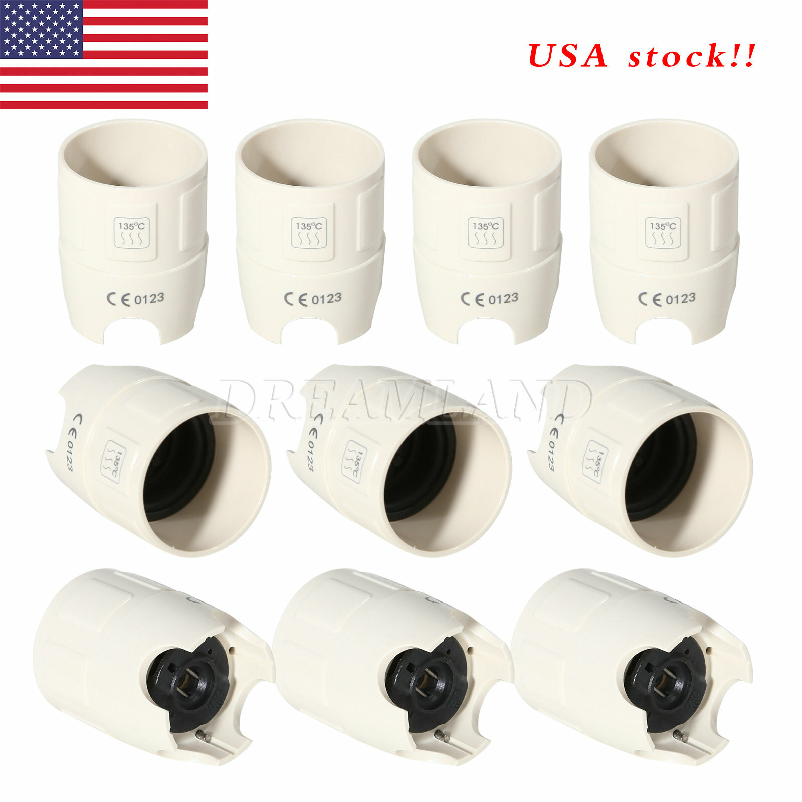 SANDENT Ultrasonic Piezo Scaler Handpiece / TIPS Fit EMS WOODPECKER /DTE SATELEC