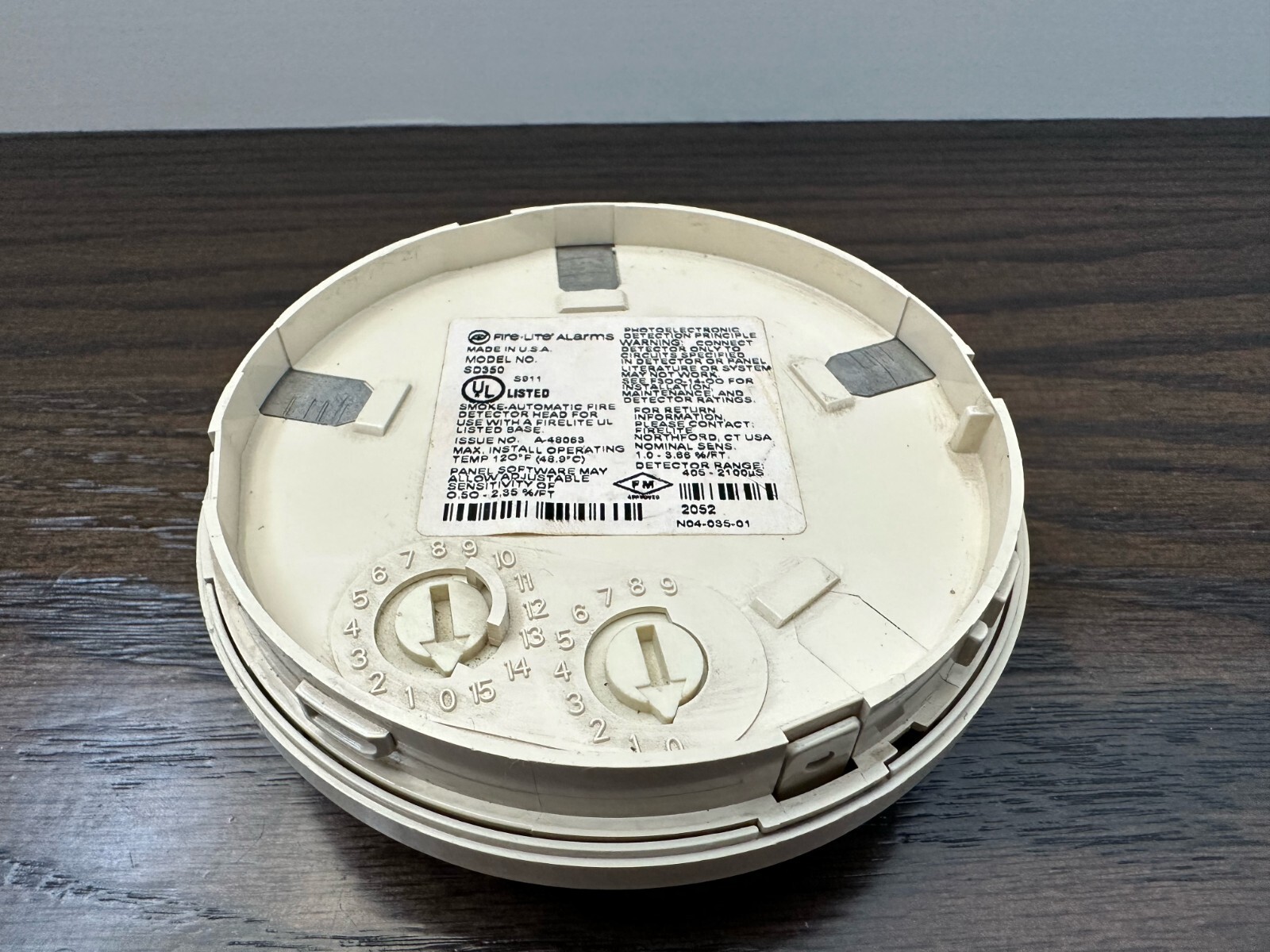 FIRE-LITE SD350 Smoke Detector Head FREE SHIPPING !!!