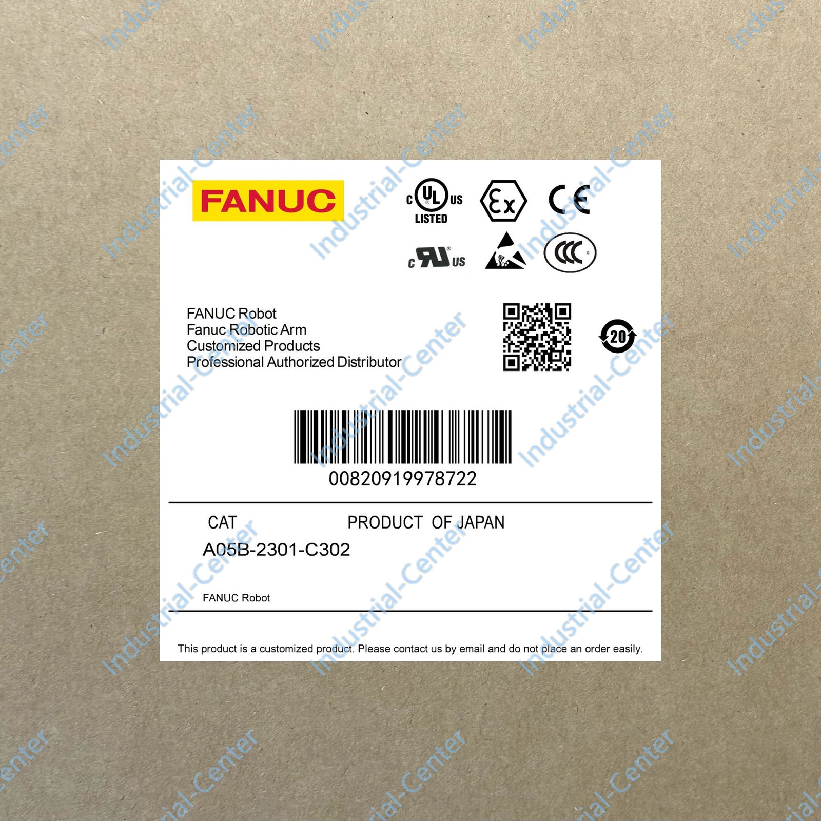 A05B-2301-C302 Teach Pendant Fanuc Via UPS A05B2301C302 HTP0